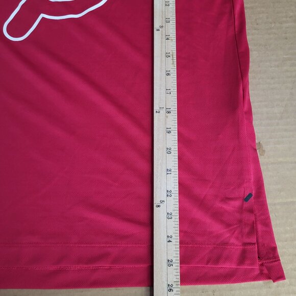 RHONE x PELOTON Performance Workout Shirt Red Men's SZ Small - Picture 7 of 11